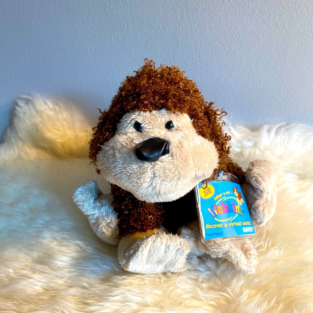 Webkinz NWT Cheeky Monkey With Code Plush